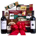 Many Thanks Wine & Cookie Gift Basket